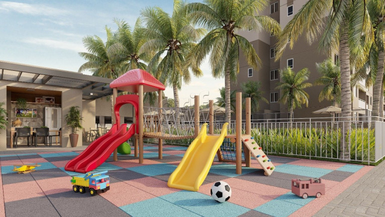 Imagem Apartamento com 3 Quartos à Venda, 61 m² em Parreão - Fortaleza