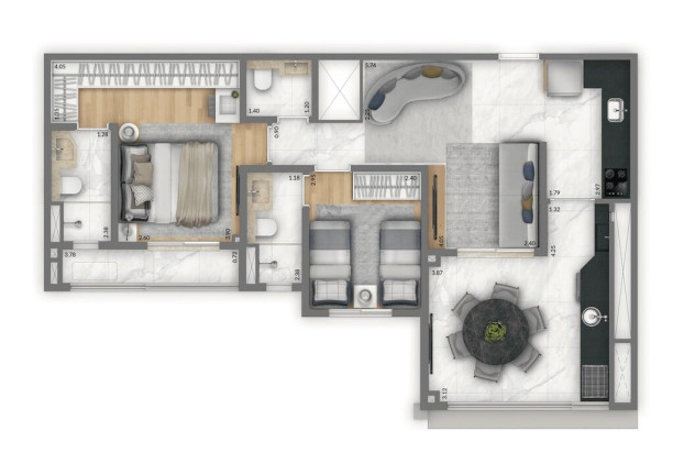 Imagem Apartamento com 3 Quartos à Venda, 115 m² em Belém - São Paulo Imagem Apartamento com 3 Quartos à Venda, 115 m² em Belém - São Paulo