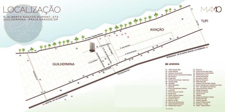 Imagem Apartamento com 2 Quartos à Venda, 68 m² em Guilhermina - Praia Grande