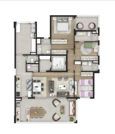 Imagem Apartamento com 3 Quartos à Venda, 157 m² em Parque Da Mooca - São Paulo Imagem Apartamento com 3 Quartos à Venda, 157 m² em Parque Da Mooca - São Paulo