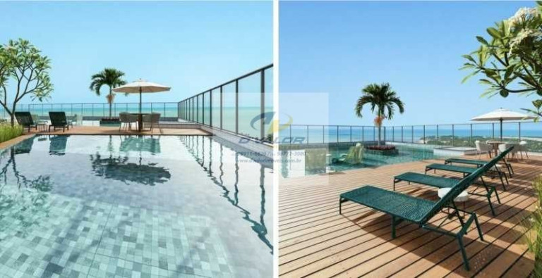 Imagem Apartamento com 1 Quarto à Venda, 65 m² em Altiplano Cabo Branco - João Pessoa