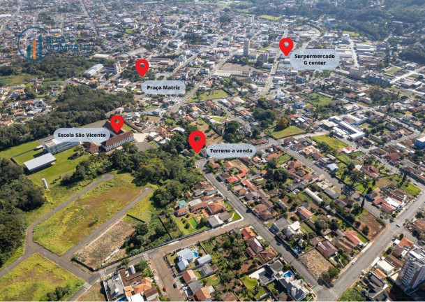 Imagem Terreno à Venda, 1.339 m² em Alto Da Glória - Irati Imagem Terreno à Venda, 1.339 m² em Alto Da Glória - Irati