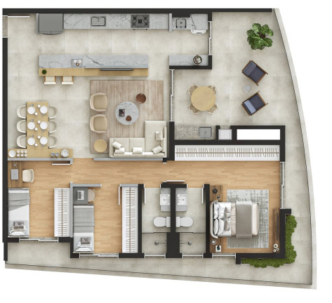 Imagem Apartamento com 3 Quartos à Venda, 96 m² em água Verde - Curitiba Imagem Apartamento com 3 Quartos à Venda, 96 m² em água Verde - Curitiba