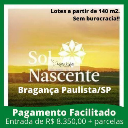 Imagem Terreno à Venda, 140 m² em Sol Nascente - Bragança Paulista Imagem Terreno à Venda, 140 m² em Sol Nascente - Bragança Paulista