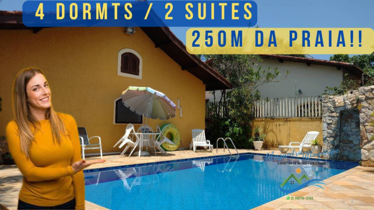 Casa com 4 Quartos à Venda, 315 m² em Cibratel Ii - Itanhaém