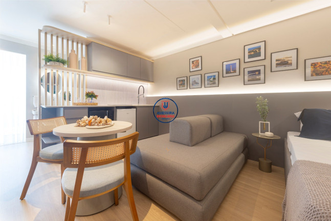 Imagem Apartamento com 2 Quartos para Alugar ou Temporada, 40 m² em Ponta Negra - Natal