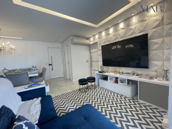 Apartamento com 3 Quartos à Venda, 131 m² em Marapé - Santos