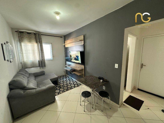 Apartamento com 2 Quartos à Venda, 52 m² em Ocian - Praia Grande