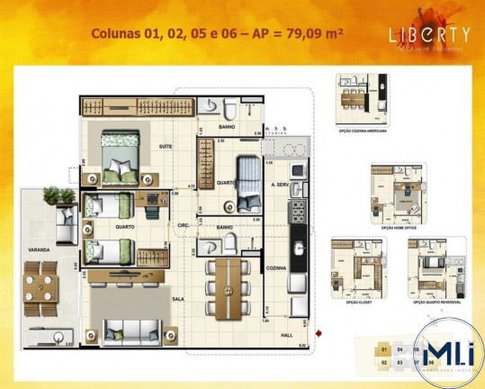Imagem Imóvel com 3 Quartos à Venda, 79 m² em Cachambi - Rio De Janeiro