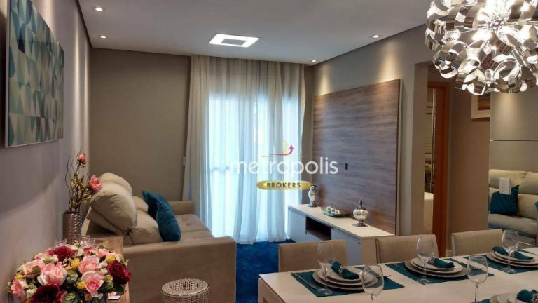 Imagem Apartamento com 2 Quartos à Venda, 64 m² em Campestre - Santo André