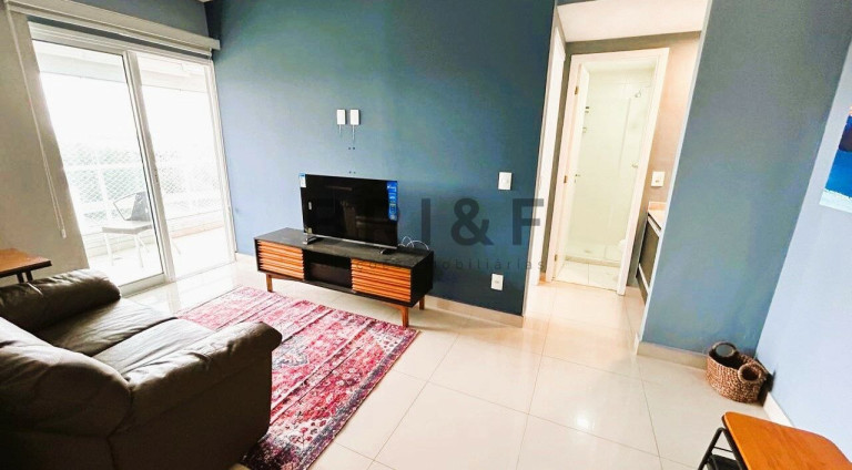 Imagem Apartamento com 1 Quarto para Alugar, 47 m² em Campo Belo - São Paulo Imagem Apartamento com 1 Quarto para Alugar, 47 m² em Campo Belo - São Paulo