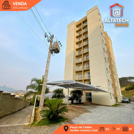 Apartamento com 2 Quartos à Venda, 56 m² em Jardim Country Club - Poços De Caldas