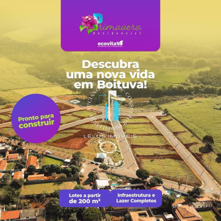 Imagem Terreno à Venda, 200 m² em Parque Das Arvores - Boituva Imagem Terreno à Venda, 200 m² em Parque Das Arvores - Boituva