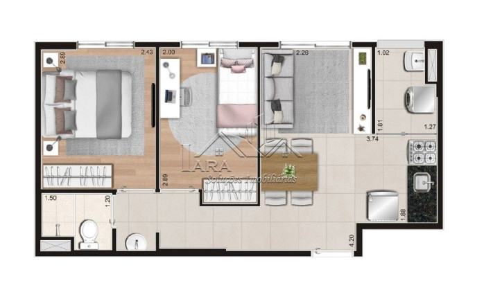 Imagem Apartamento com 2 Quartos à Venda, 38 m² em Vila Ré - São Paulo Imagem Apartamento com 2 Quartos à Venda, 38 m² em Vila Ré - São Paulo