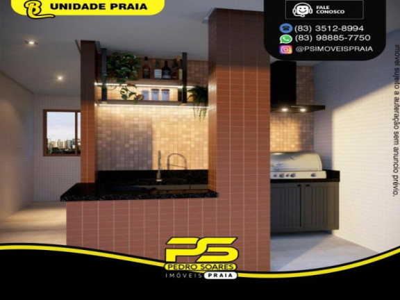 Imagem Apartamento com 1 Quarto à Venda, 33 m² em Jardim Oceania - João Pessoa