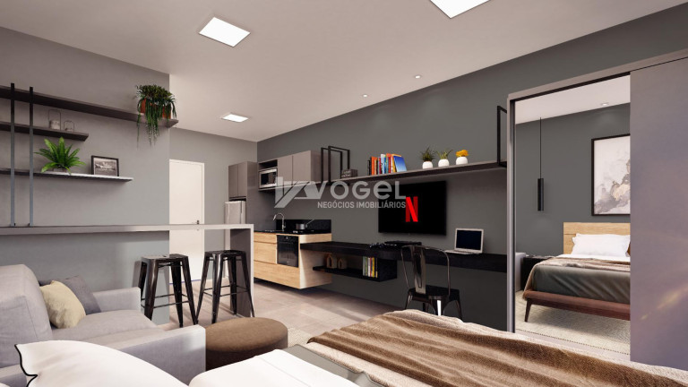 Imagem Apartamento com 1 Quarto à Venda, 24 m² em Vila Nova - Novo Hamburgo Imagem Apartamento com 1 Quarto à Venda, 24 m² em Vila Nova - Novo Hamburgo