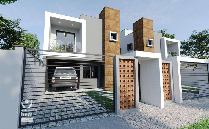 Imagem Sobrado com 3 Quartos à Venda, 124 m² em Guaíra - Curitiba Imagem Sobrado com 3 Quartos à Venda, 124 m² em Guaíra - Curitiba