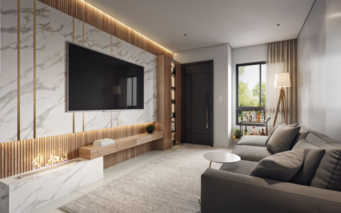 Imagem Imóvel com 3 Quartos à Venda, 112 m² em Abranches - Curitiba
