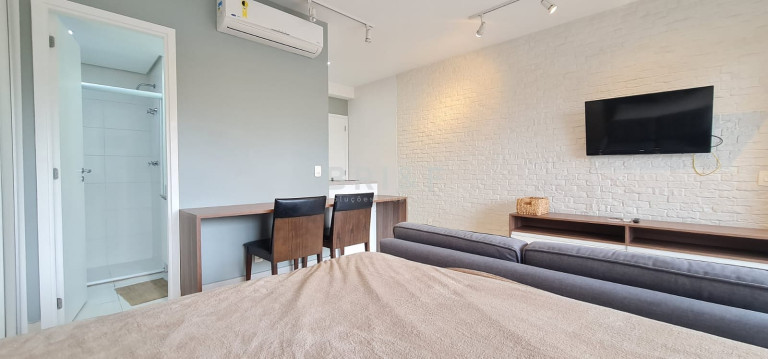 Imagem Apartamento com 1 Quarto para Alugar, 40 m² em Brooklin - São Paulo