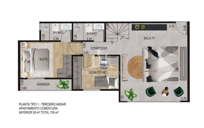 Imagem Cobertura com 2 Quartos à Venda, 115 m² em Centro - São Bernardo Do Campo Imagem Cobertura com 2 Quartos à Venda, 115 m² em Centro - São Bernardo Do Campo