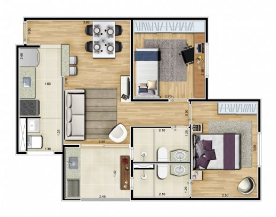 Imagem Apartamento com 3 Quartos à Venda, 58 m² em água Funda - São Paulo Imagem Apartamento com 3 Quartos à Venda, 58 m² em água Funda - São Paulo