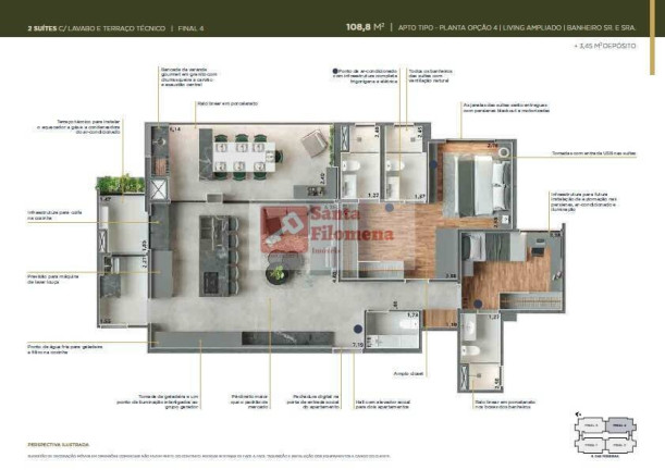 Imagem Apartamento com 3 Quartos à Venda, 112 m² em Campestre - Santo André Imagem Apartamento com 3 Quartos à Venda, 112 m² em Campestre - Santo André