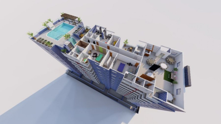 Imagem Apartamento com 1 Quarto à Venda, 52 m² em Guilhermina - Praia Grande