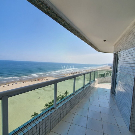 Imagem Apartamento com 3 Quartos à Venda, 123 m² em Guilhermina - Praia Grande