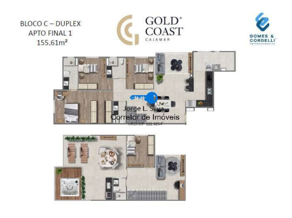 Imagem Apartamento com 3 Quartos à Venda, 123 m² em Portais (polvilho) - Cajamar