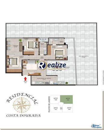 Imagem Imóvel com 2 Quartos à Venda, 82 m² em Praia Do Morro - Guarapari