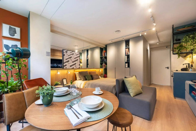 Imagem Apartamento com 1 Quarto à Venda, 24 m² em Pinheiros - São Paulo