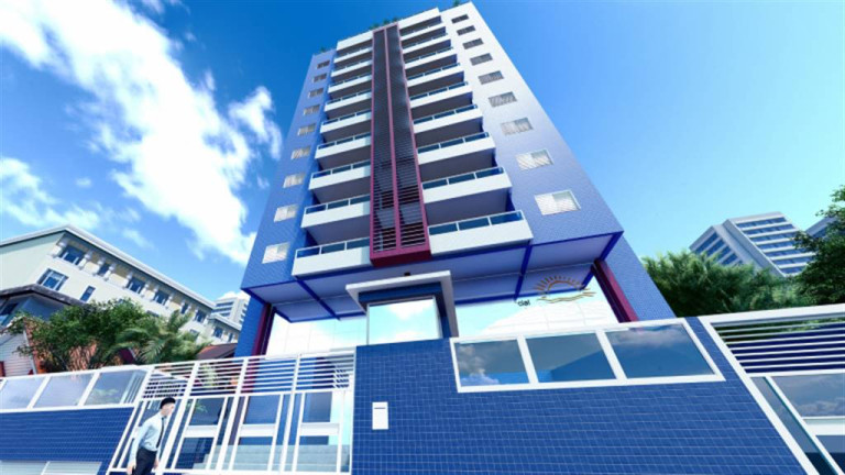 Imagem Apartamento com 1 Quarto à Venda, 50 m² em Guilhermina - Praia Grande