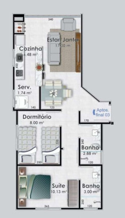 Imagem Apartamento com 3 Quartos à Venda, 173 m² em Zona Nova - Capão Da Canoa Imagem Apartamento com 3 Quartos à Venda, 173 m² em Zona Nova - Capão Da Canoa