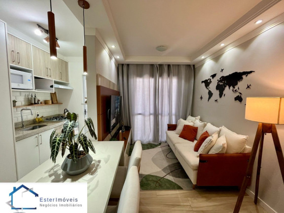Apartamento com 2 Quartos para Alugar ou Temporada, 56 m² em Cidade Luiza - Jundiaí
