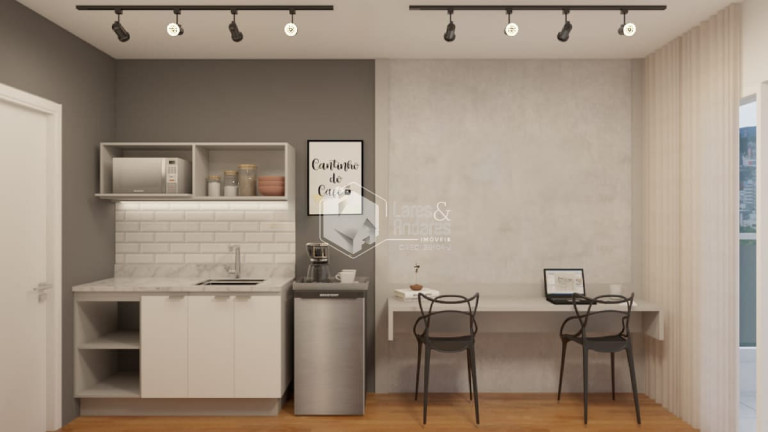 Imóvel com 1 Quarto à Venda, 24 m² em Vila Cordeiro - São Paulo
