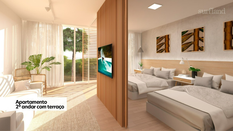 Imagem Apartamento com 1 Quarto à Venda, 44 m² em Campo Duna - Garopaba