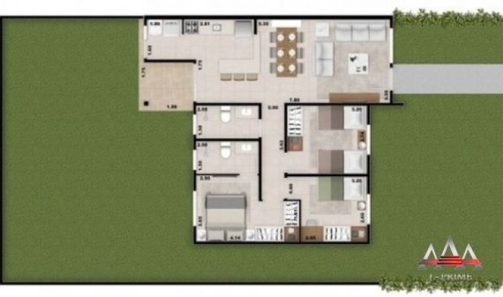 Imagem Casa com 2 Quartos à Venda, 76 m² em Chapéu Do Sol - Várzea Grande