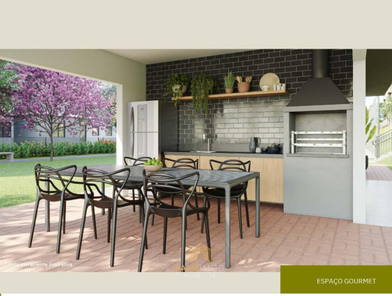 Imagem Apartamento com 2 Quartos à Venda, 46 m² em Jardim Hubert - Indaiatuba