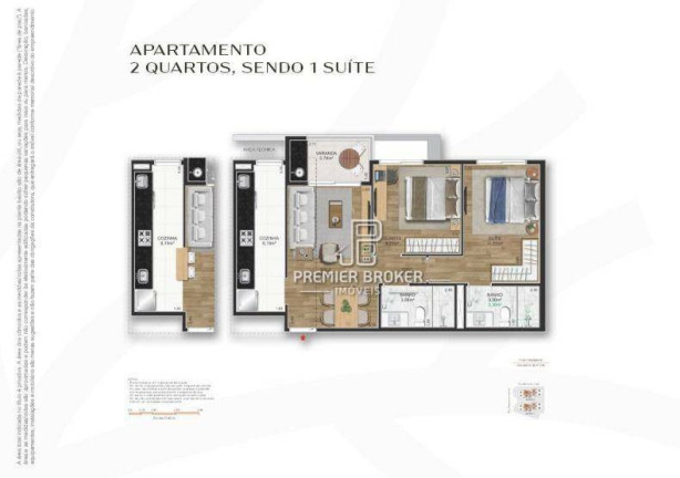 Apartamento com 2 Quartos à Venda, 65 m² em Alto - Teresópolis