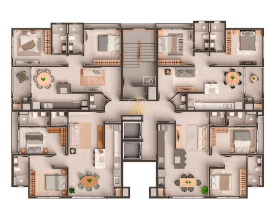 Imagem Apartamento com 2 Quartos à Venda, 80 m² em Centro - Camboriú