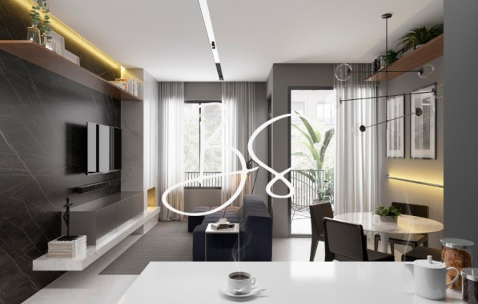 Imagem Apartamento com 1 Quarto à Venda, 56 m² em Planalto - Gramado