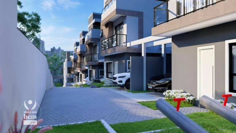 Imagem Sobrado com 3 Quartos à Venda, 123 m² em Mercês - Curitiba