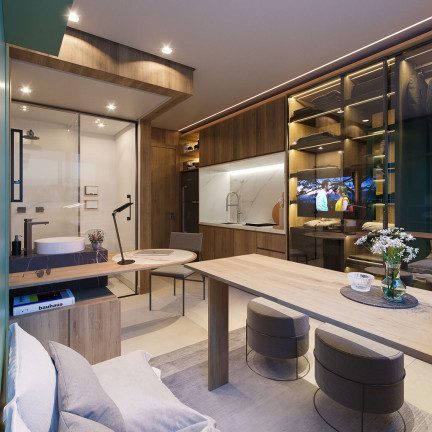 Imagem Apartamento com 1 Quarto à Venda, 19 m² em Vila Romana - São Paulo Imagem Apartamento com 1 Quarto à Venda, 19 m² em Vila Romana - São Paulo