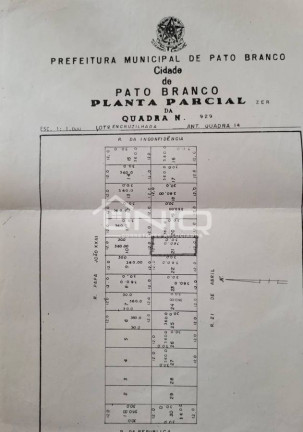 Imagem Terreno à Venda, 360 m² em Pato Branco Imagem Terreno à Venda, 360 m² em Pato Branco