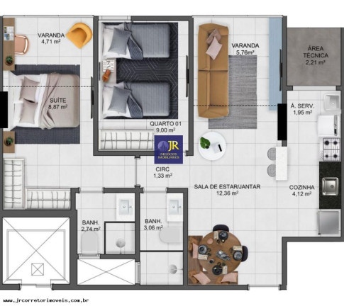 Imagem Imóvel com 2 Quartos à Venda, 64 m² em Praia De Itaparica - Vila Velha Imagem Imóvel com 2 Quartos à Venda, 64 m² em Praia De Itaparica - Vila Velha