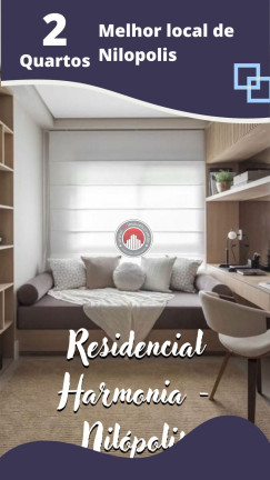 Imagem Apartamento com 3 Quartos à Venda, 60 m² em Edson Passos - Mesquita Imagem Apartamento com 3 Quartos à Venda, 60 m² em Edson Passos - Mesquita