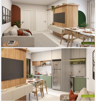 Imagem Apartamento com 2 Quartos à Venda, 43 m² em Vargem Grande - Curitiba