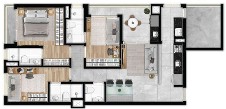 Imagem Apartamento com 3 Quartos à Venda, 94 m² em Centro - Osasco Imagem Apartamento com 3 Quartos à Venda, 94 m² em Centro - Osasco