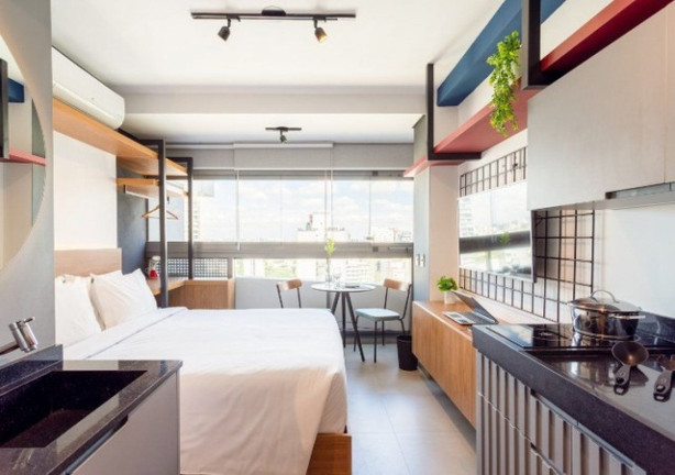 Apartamento com 1 Quarto à Venda, 20 m² em Pinheiros - São Paulo