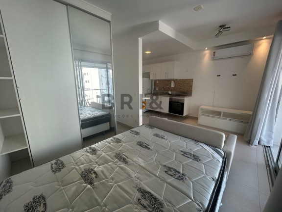 Imagem Apartamento com 1 Quarto para Alugar, 37 m² em Brooklin  - São Paulo
